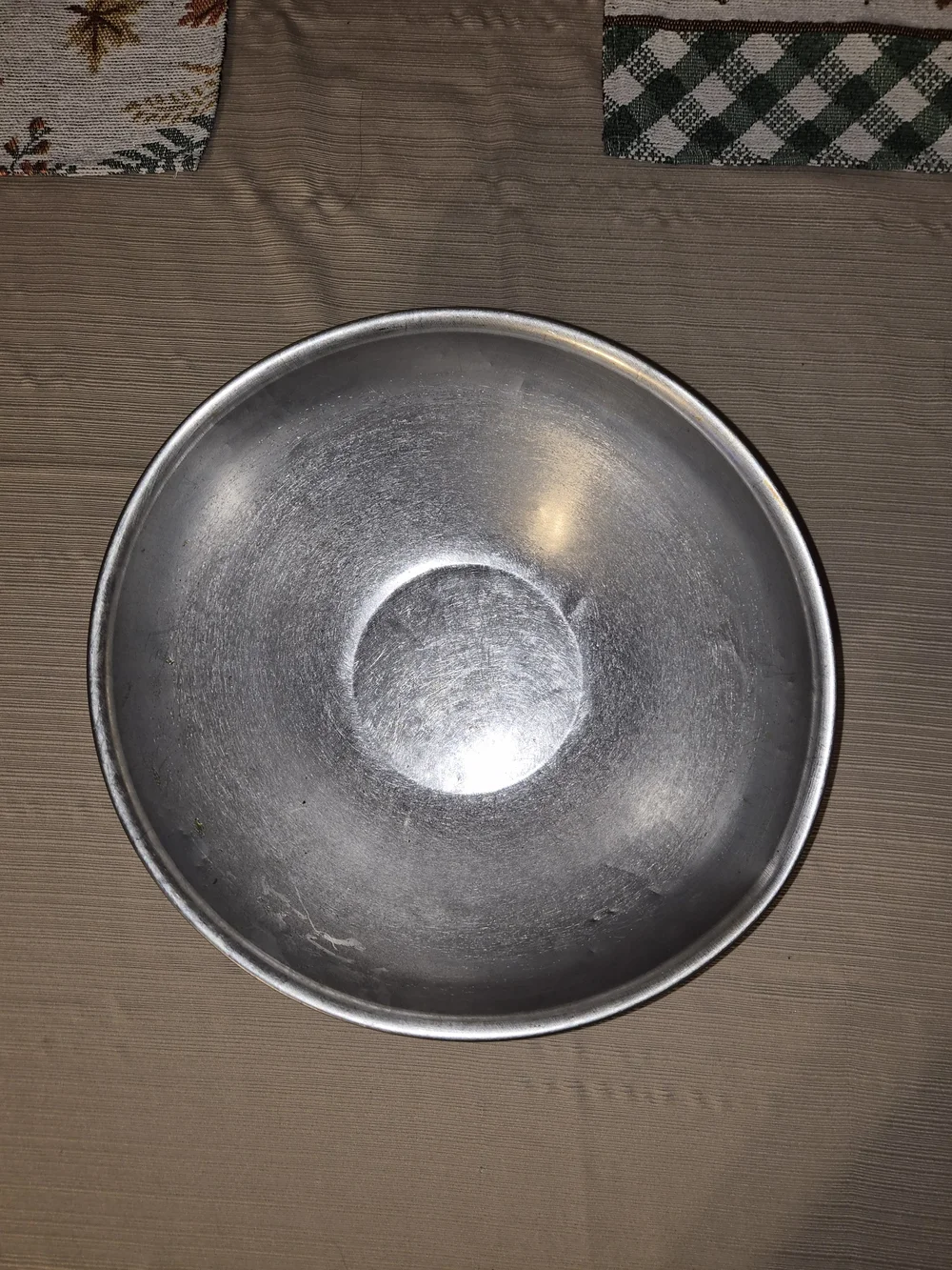 Stainless Steel Mixing Bowl - Silver